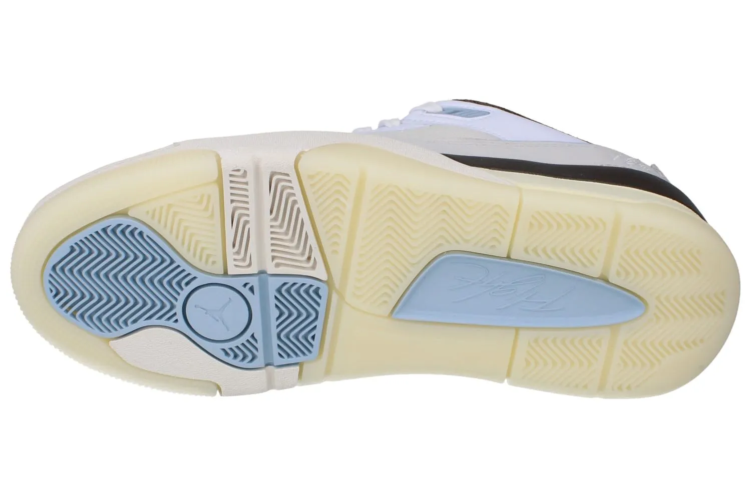 Nike Air Jordan Flight Court IB8858 scarpe basket 42 EU bianco blu