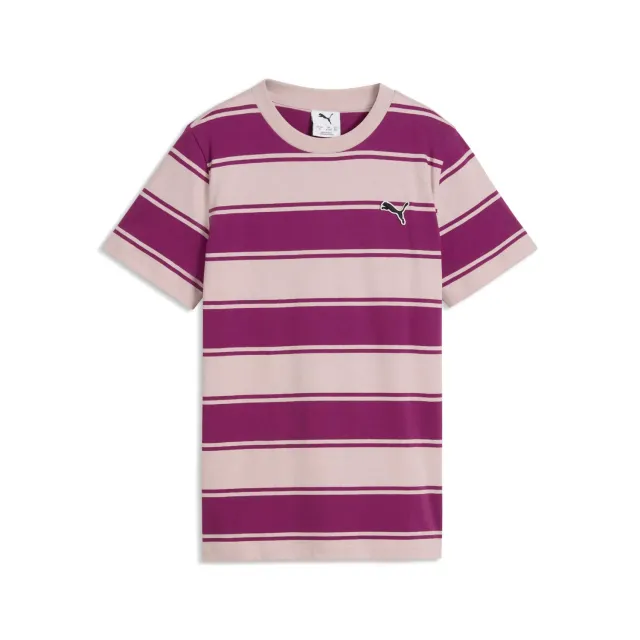 Puma Ess Elevated Striped Tee maglietta a righe
