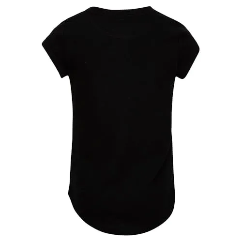 Nike T-shirt bambina nera cotone manica corta