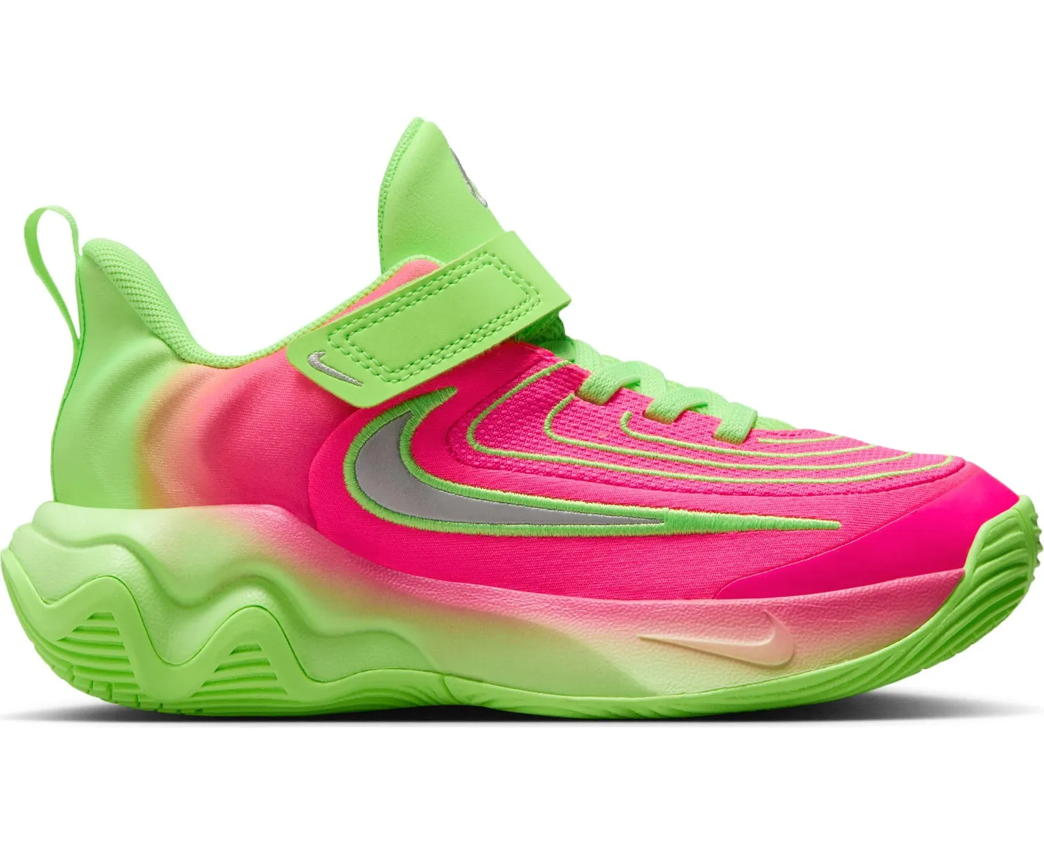 Nike Giannis Immortality 4 scarpe basket bimbo lime blast