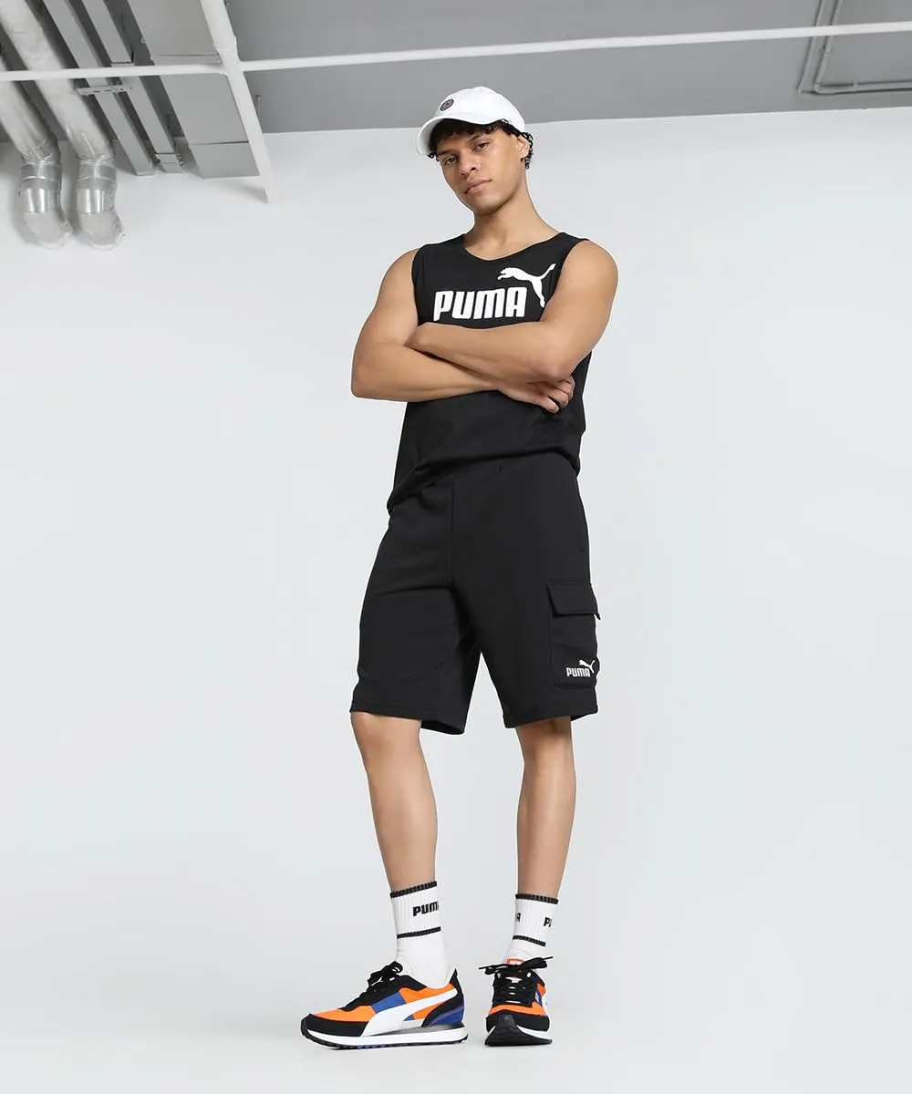 Puma Ess Logo Tank canotta uomo cotone estiva