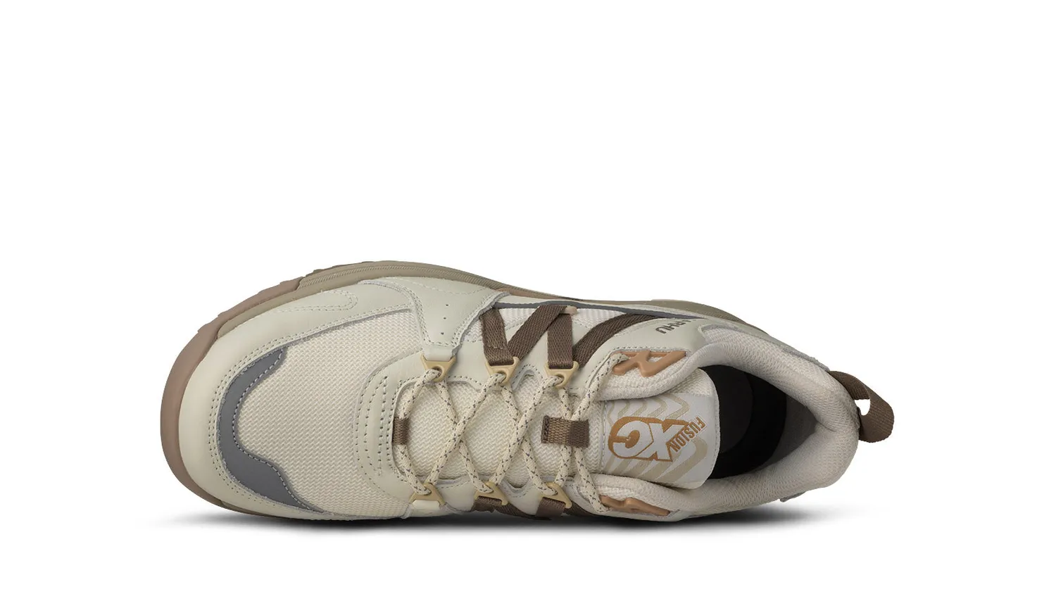 Karhu Fusion XC Lily White sneakers Pine Bark pelle