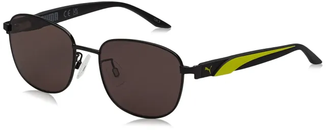 PUMA PJ0053S-001 occhiali da sole ragazzi quadrati metallo