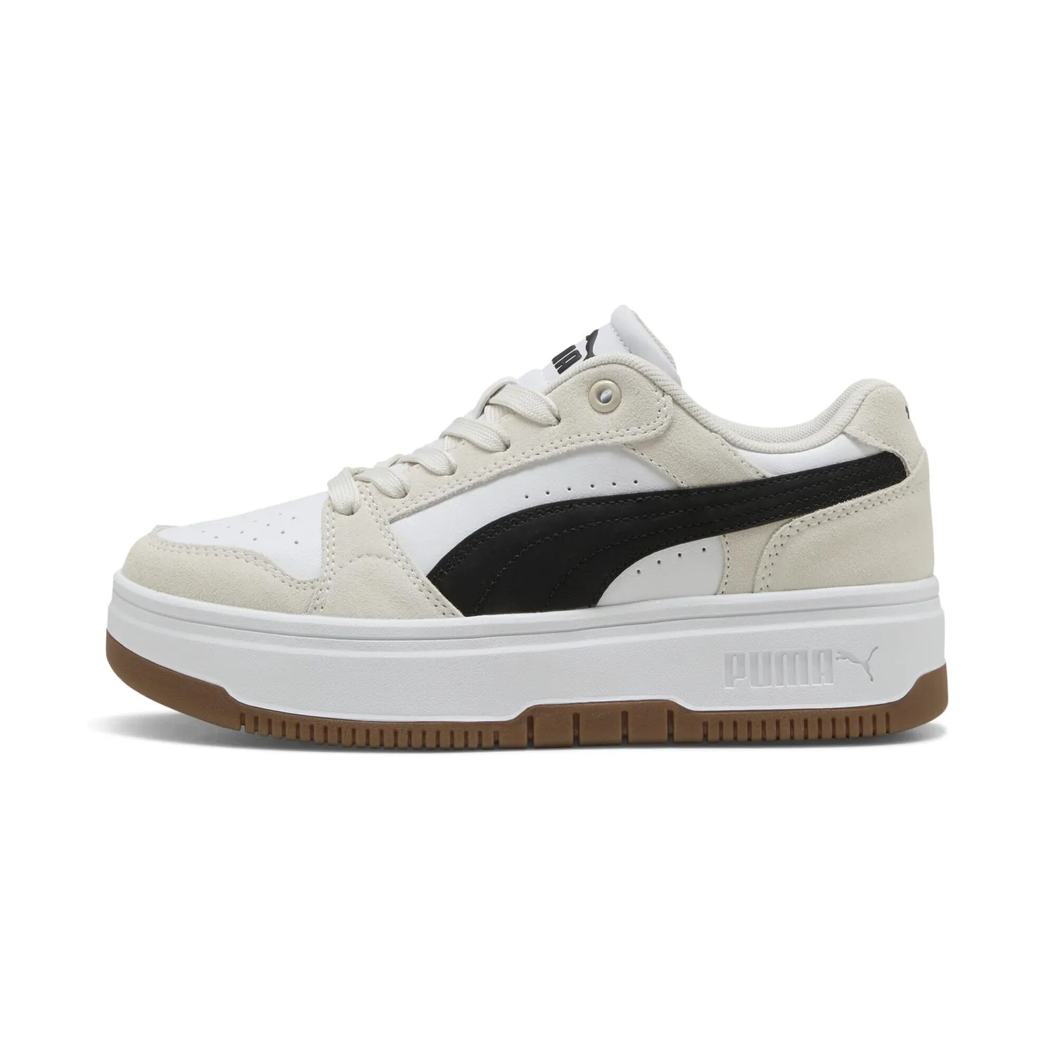 PUMA Rebound Low SD sneakers donna pelle