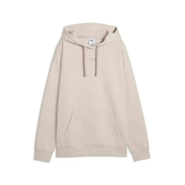 Puma Essentials felpa donna cappuccio pile morbido