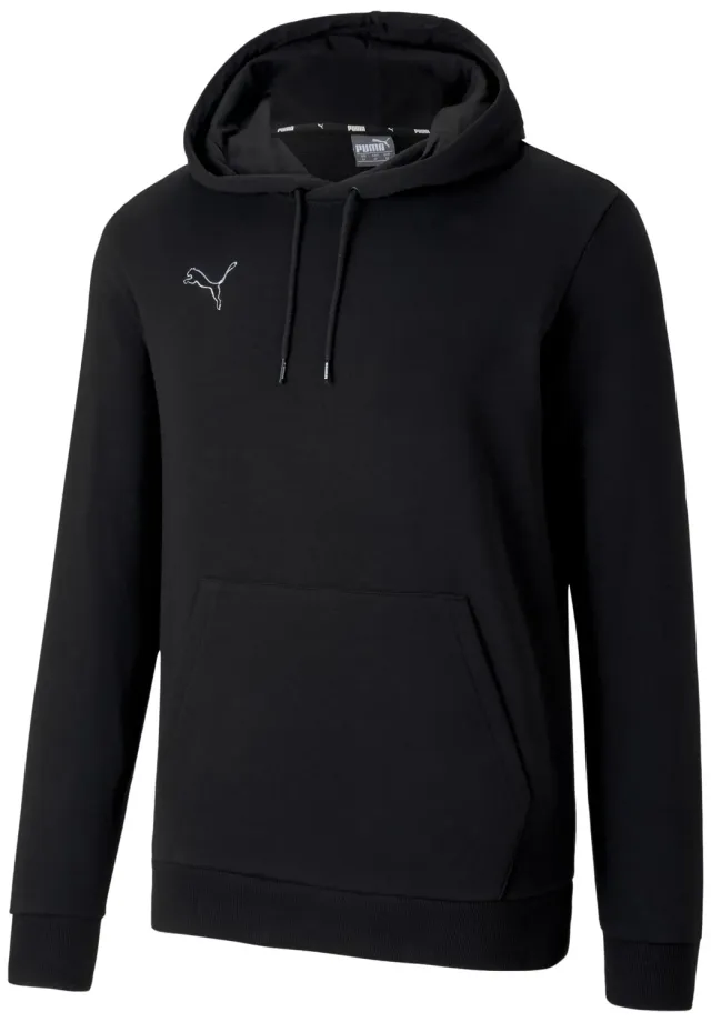 Puma Teamgoal 23 Casuals Felpa con cappuccio uomo zip nera