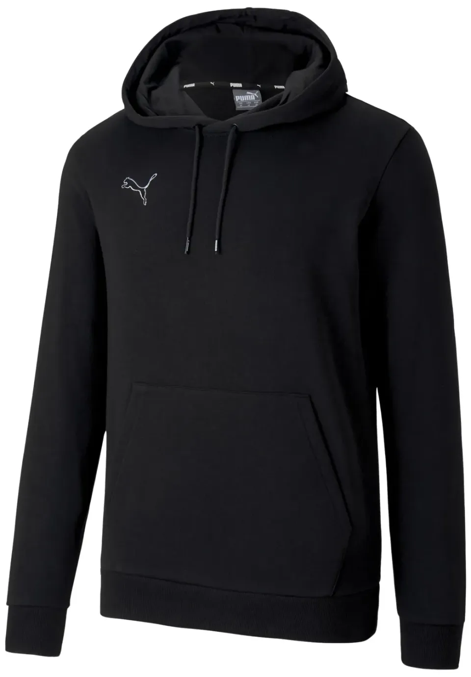 Puma Teamgoal 23 Casuals Felpa con cappuccio uomo zip nera