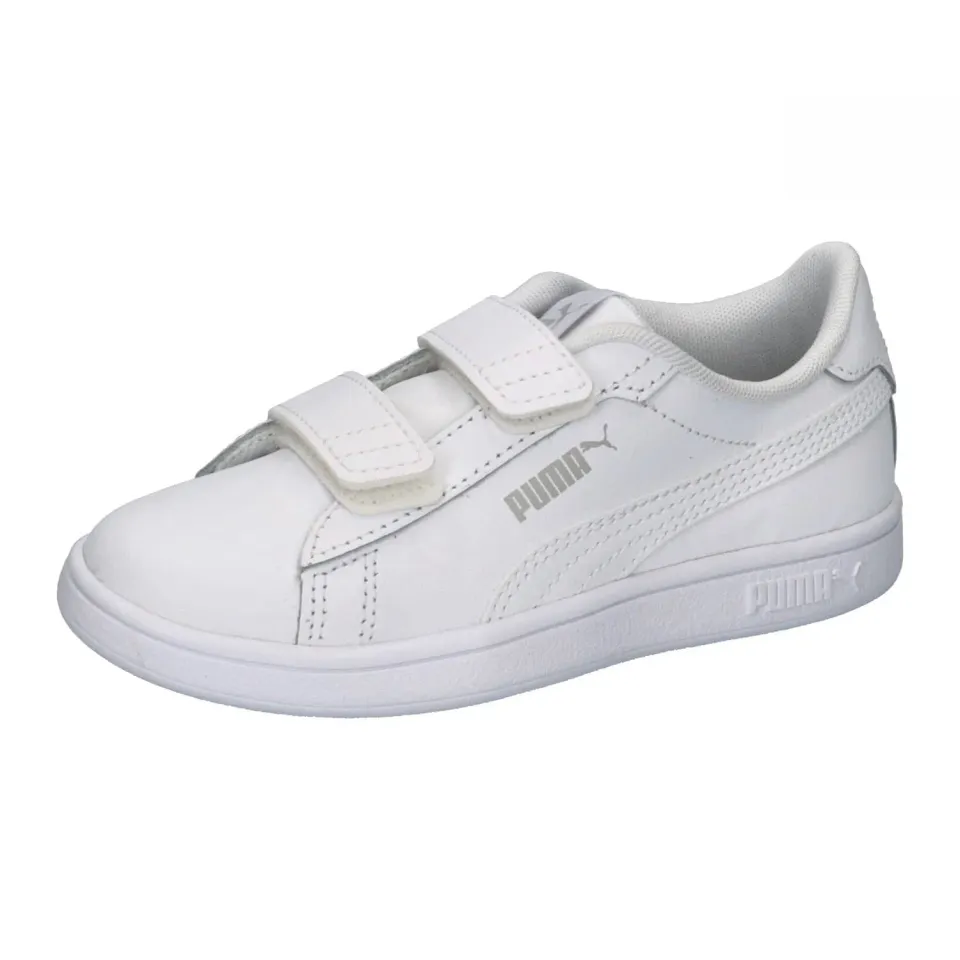 Puma Smash 3.0 L V PS Sneakers bimbo nero bianco