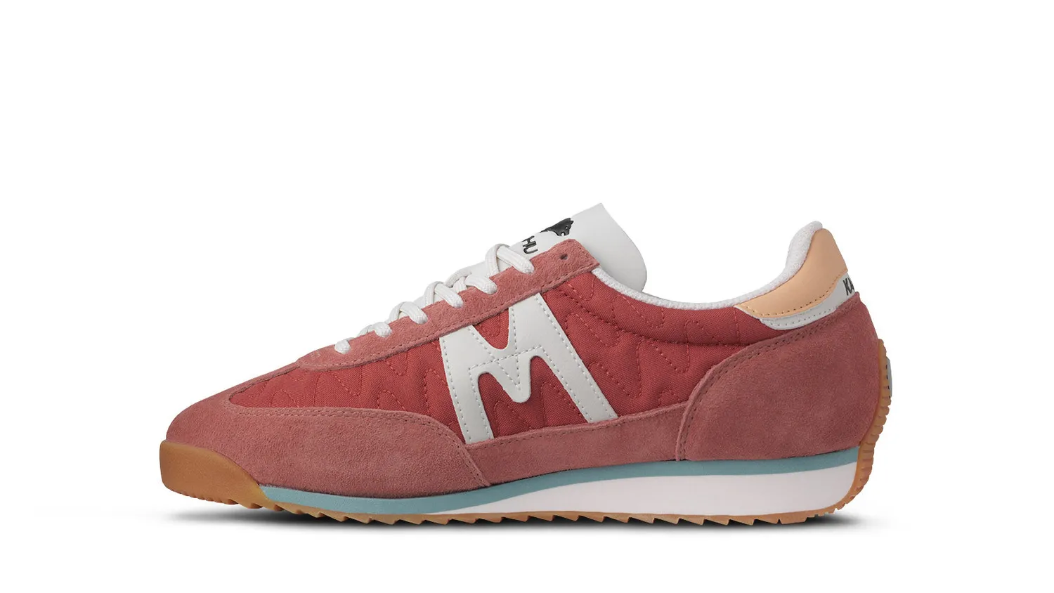 Karhu Mestari 76 sneakers Light Mahogany Blanc de Blanc ricamate