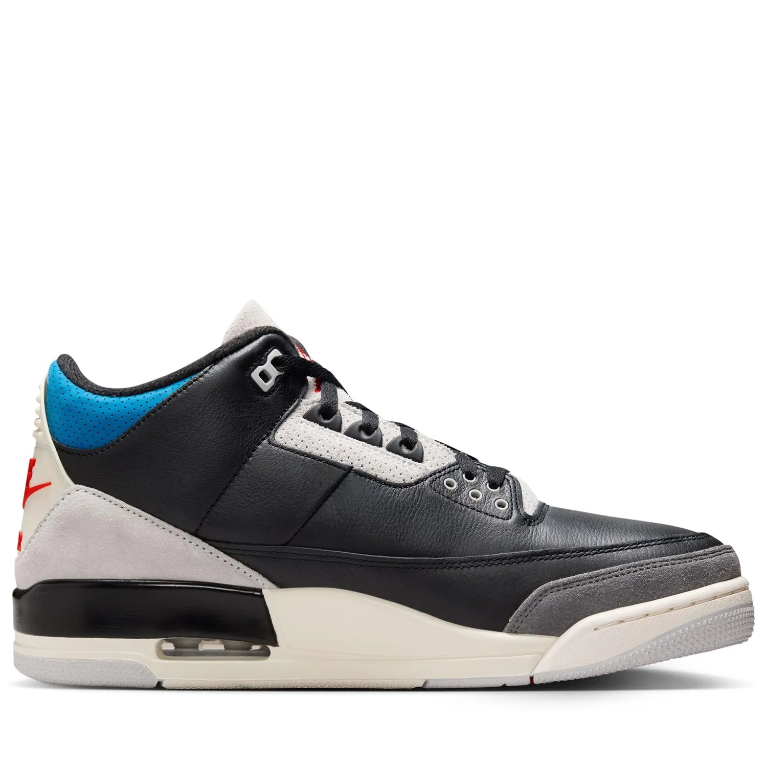 Nike Air Jordan 3 Retro OG sneakers nero rosso 42 EU
