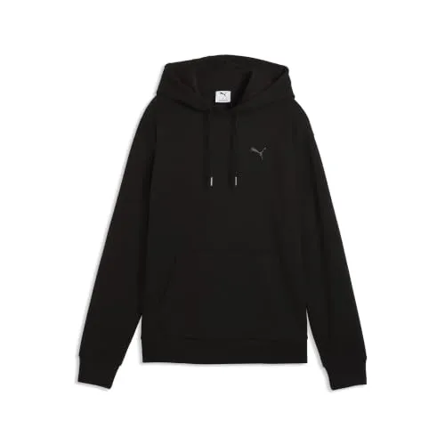 Puma Ess Elevated Standard Hoodie felpa donna Chocolate Fondue