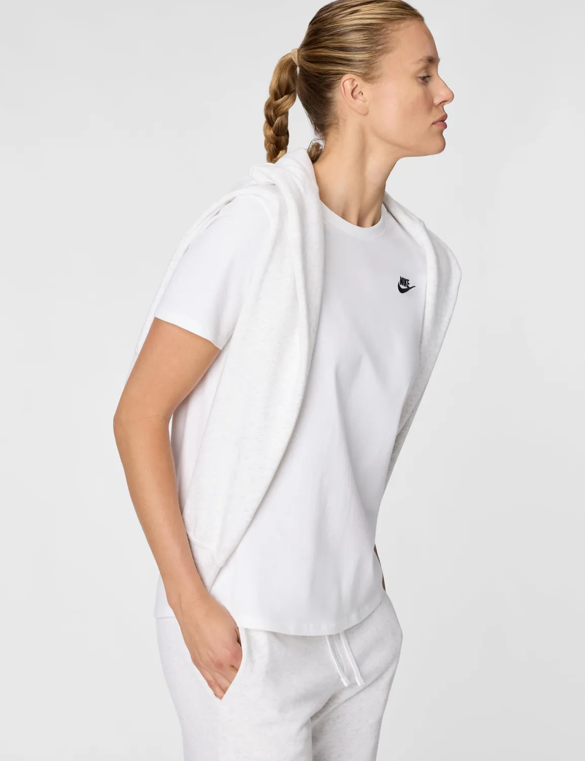 Nike NSW Club T-shirt Donna cotone manica corta