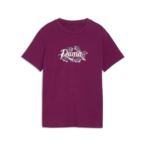 Puma ESS Nature 2.0 Graphic Tee G maglietta bambina 1 pz