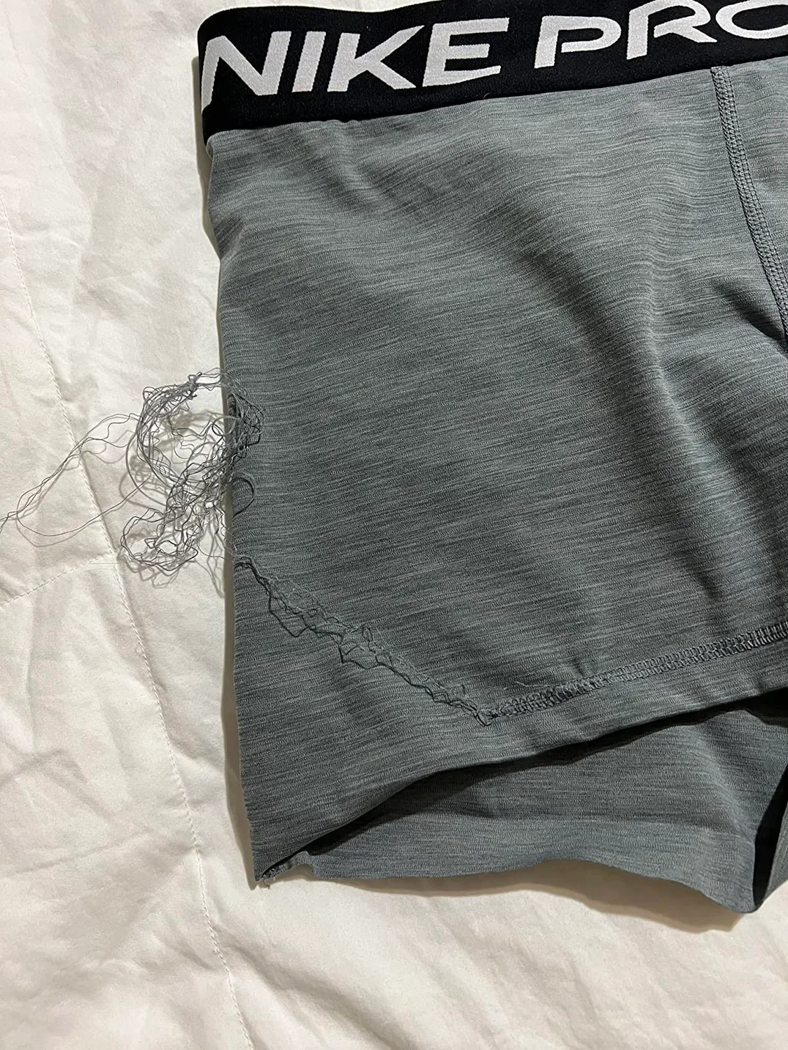 Nike Pro CZ9857-084 shorts donna XL grigi