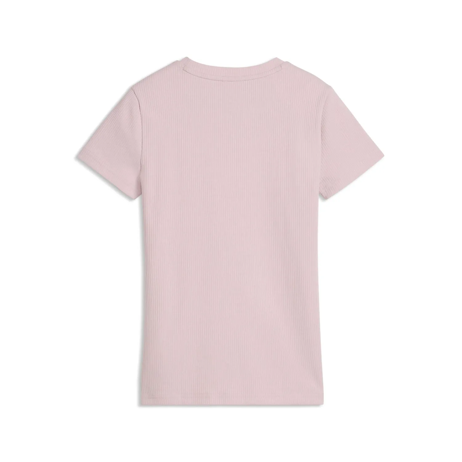 Puma Ess Elevated Rib Slim Tee G maglietta Misty Pink