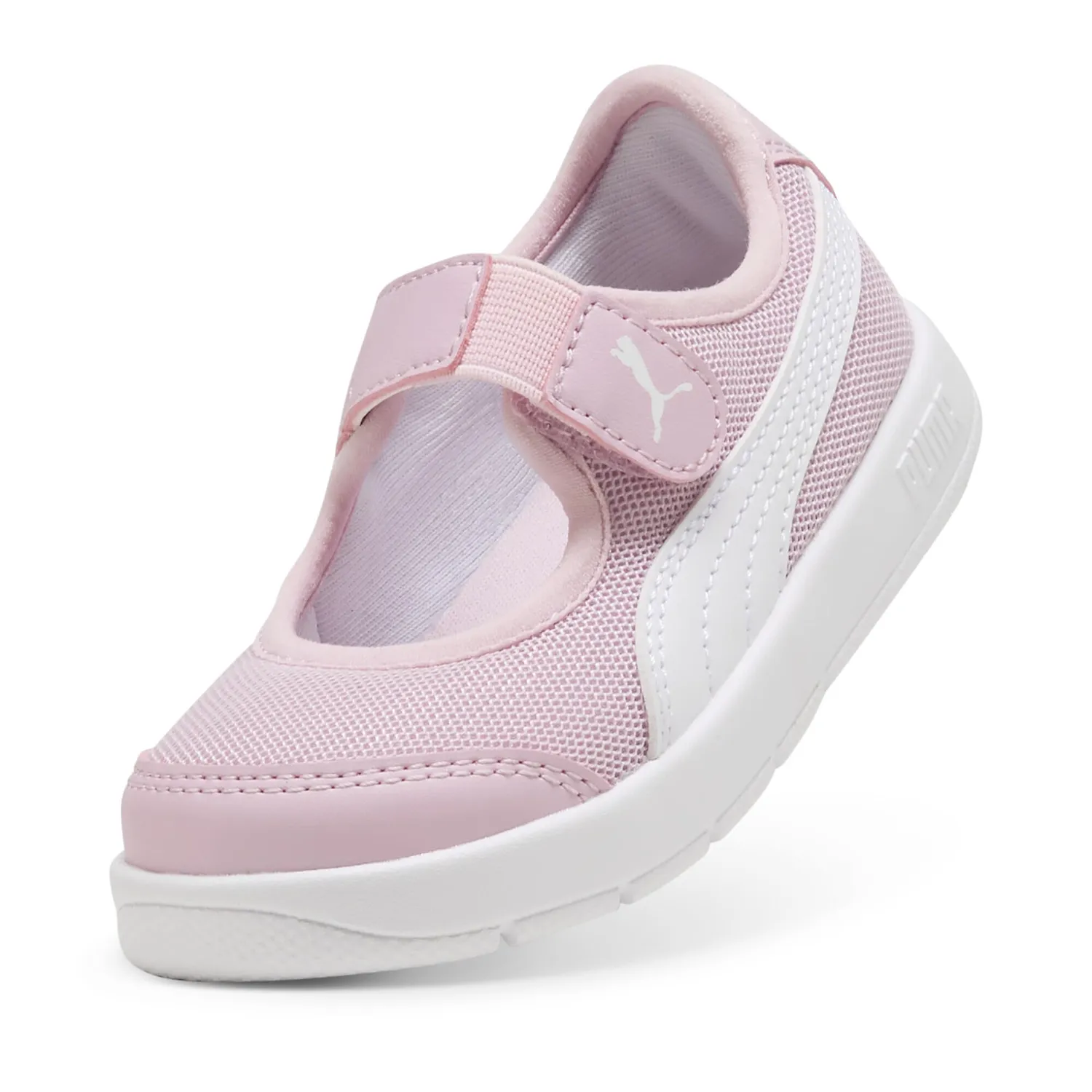 Puma Courtflex V3 Lina V Inf scarpe bimba rose mauve strappo