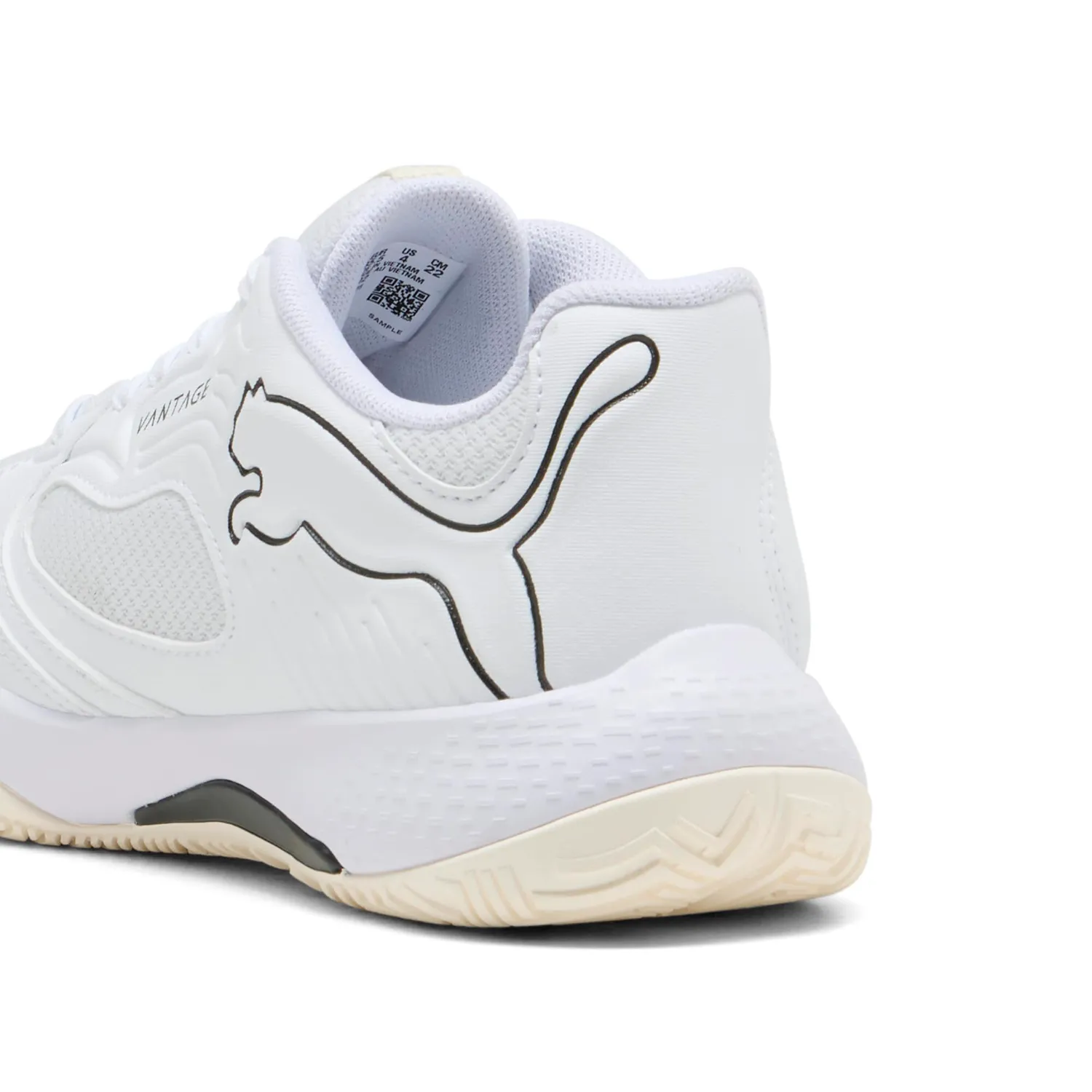Puma Vantage 2 Jr scarpe basket bambino 34 indoor