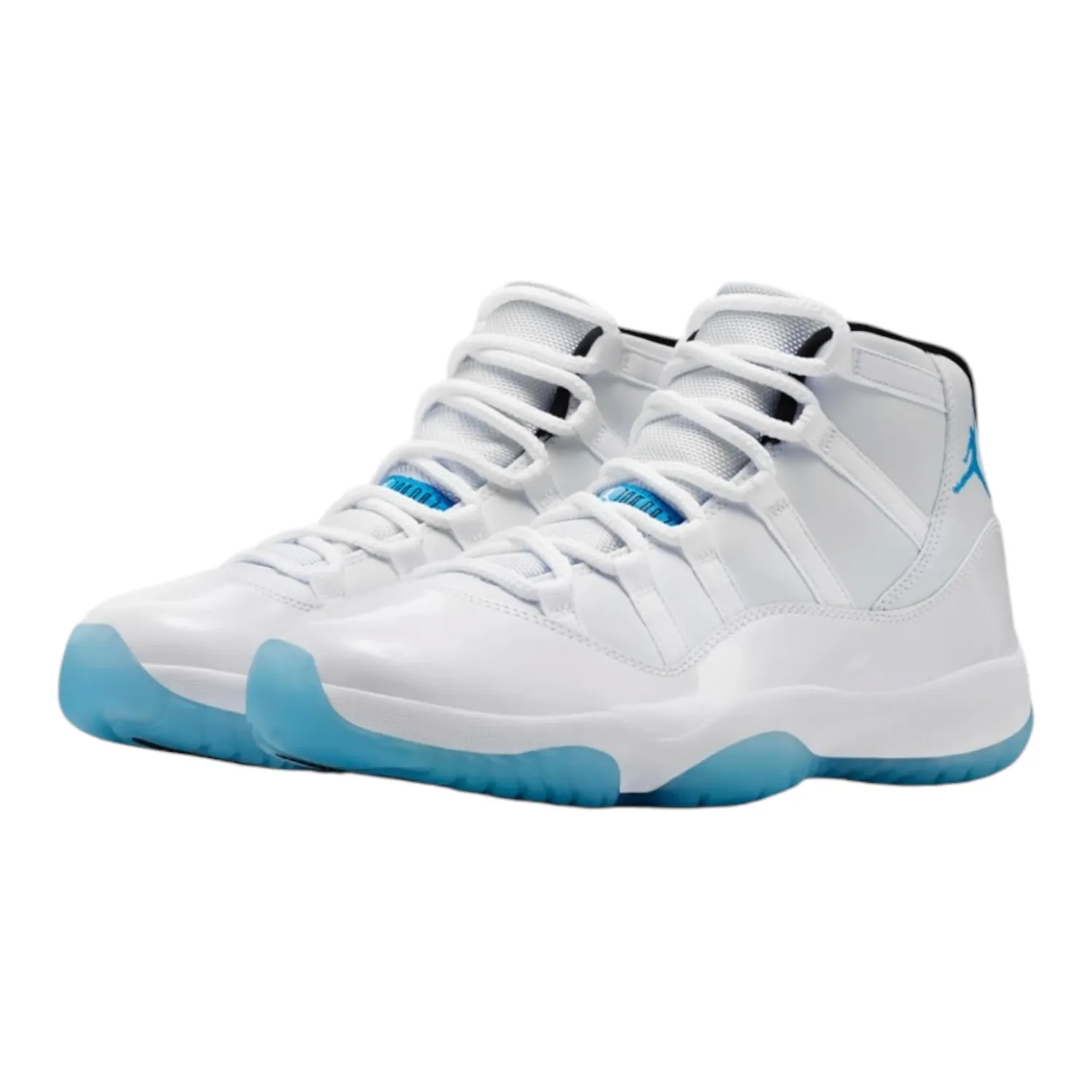 Jordan 11 Retro basket uomo bianco blu nero 45.5 EU
