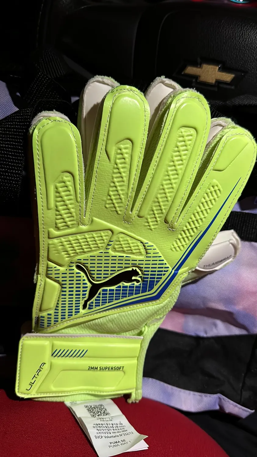 Puma Ultra Play RC guanti portiere gialli 9
