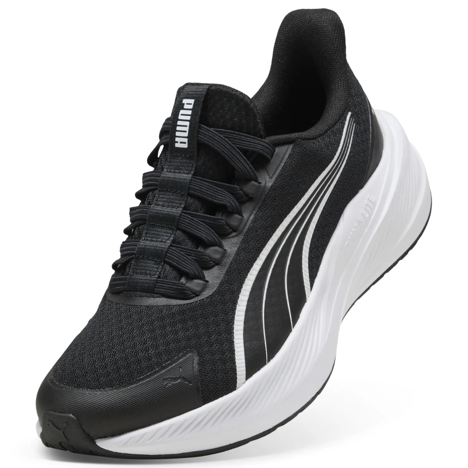 Puma Dasher Lite Sliptech Jr scarpe running Puma Black White leggere