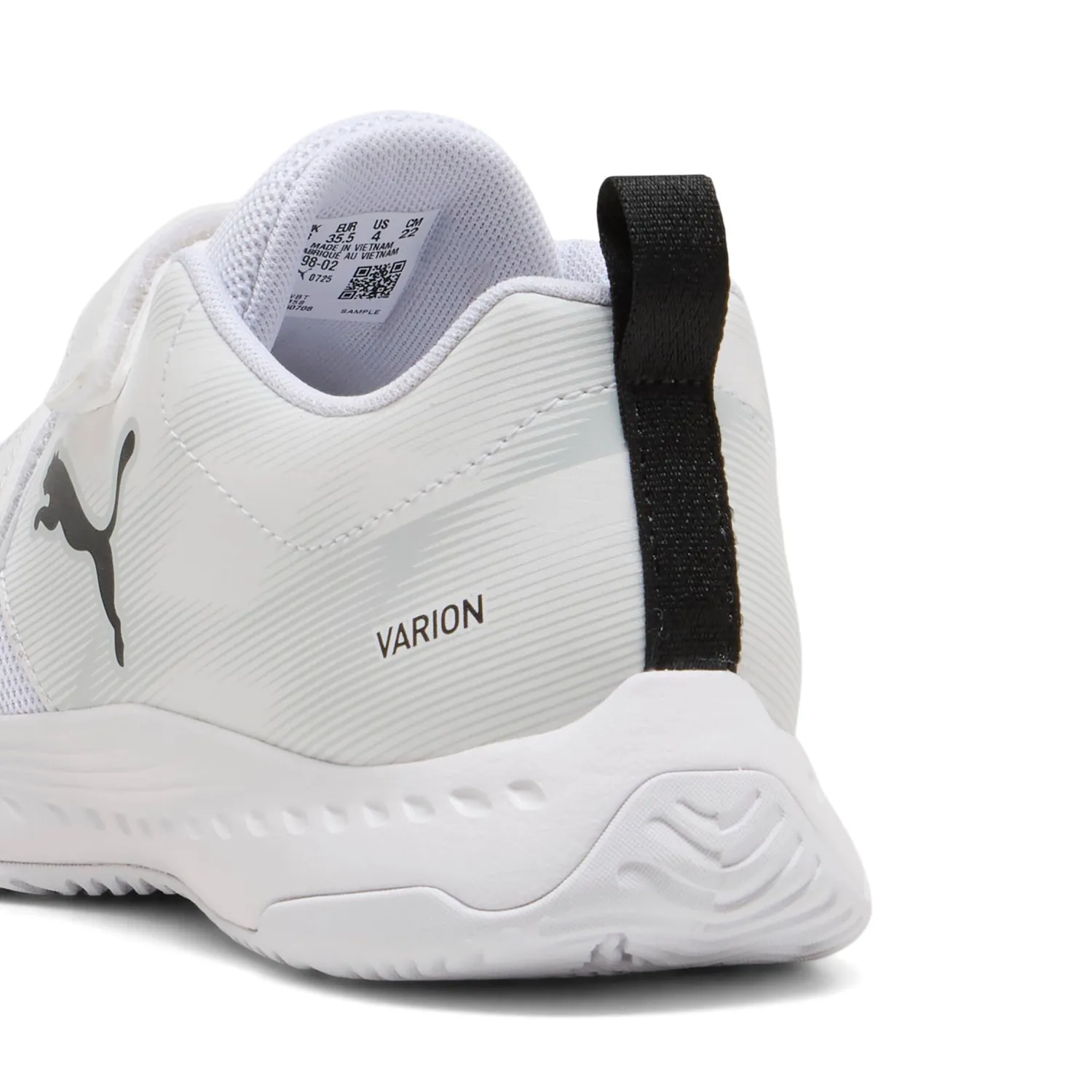 Puma Varion 3 V Jr scarpe indoor bambino 32 EU nere