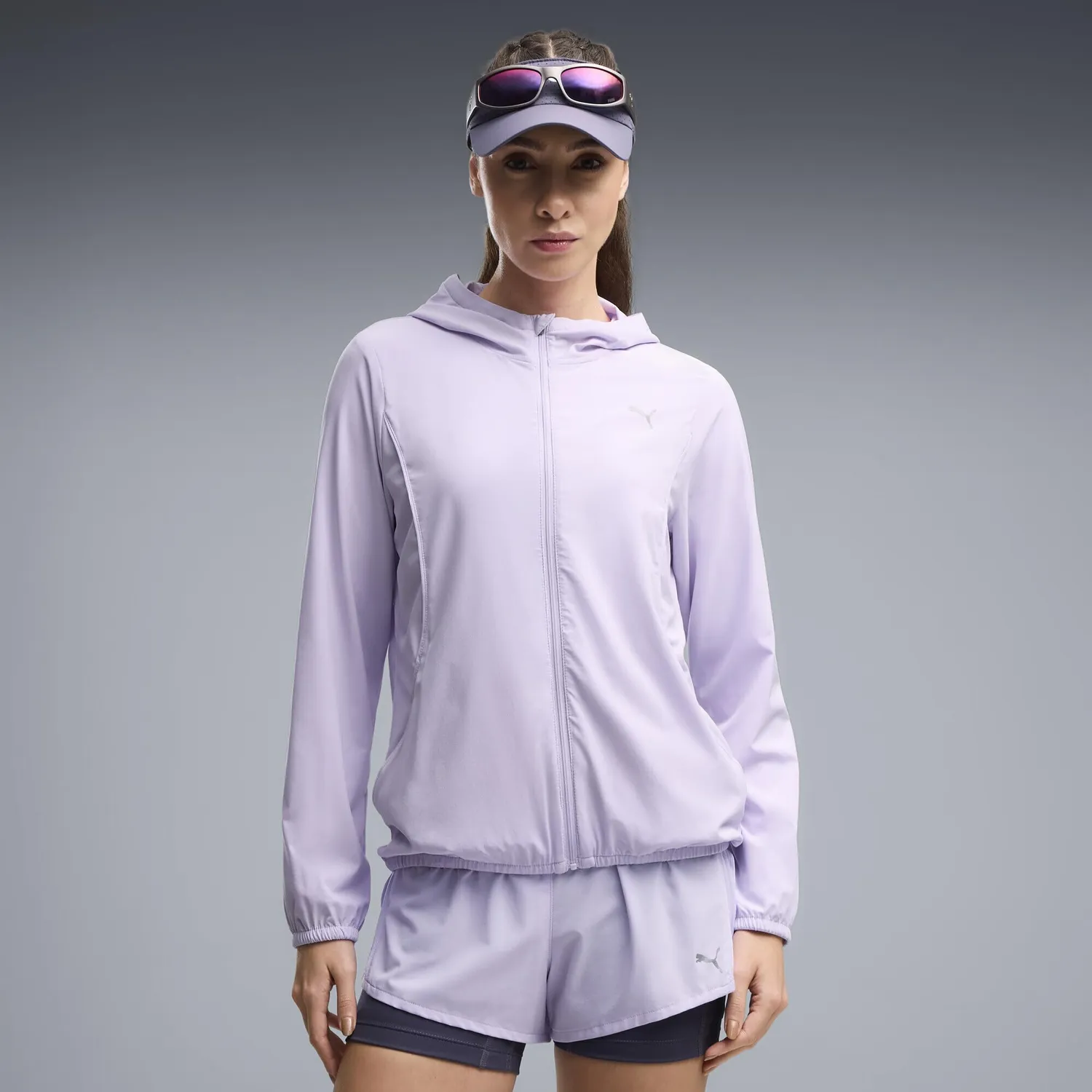Puma Velocity giacca running donna taglia S Light Lavender