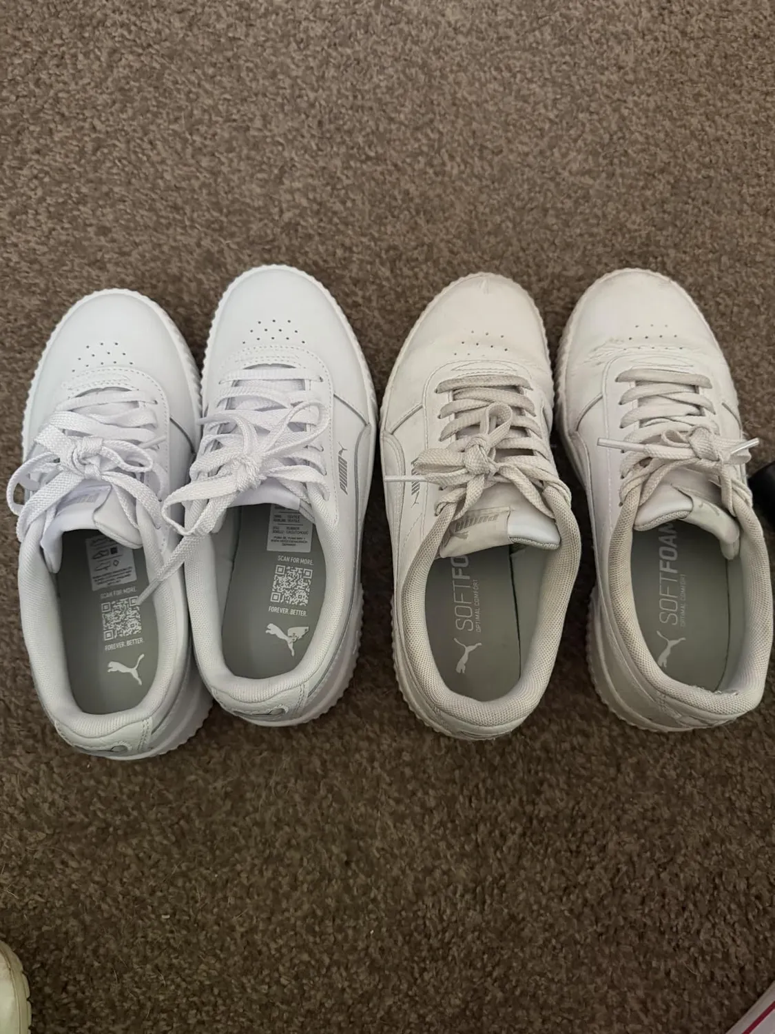 PUMA Carina sneakers donna basse pelle uso quotidiano