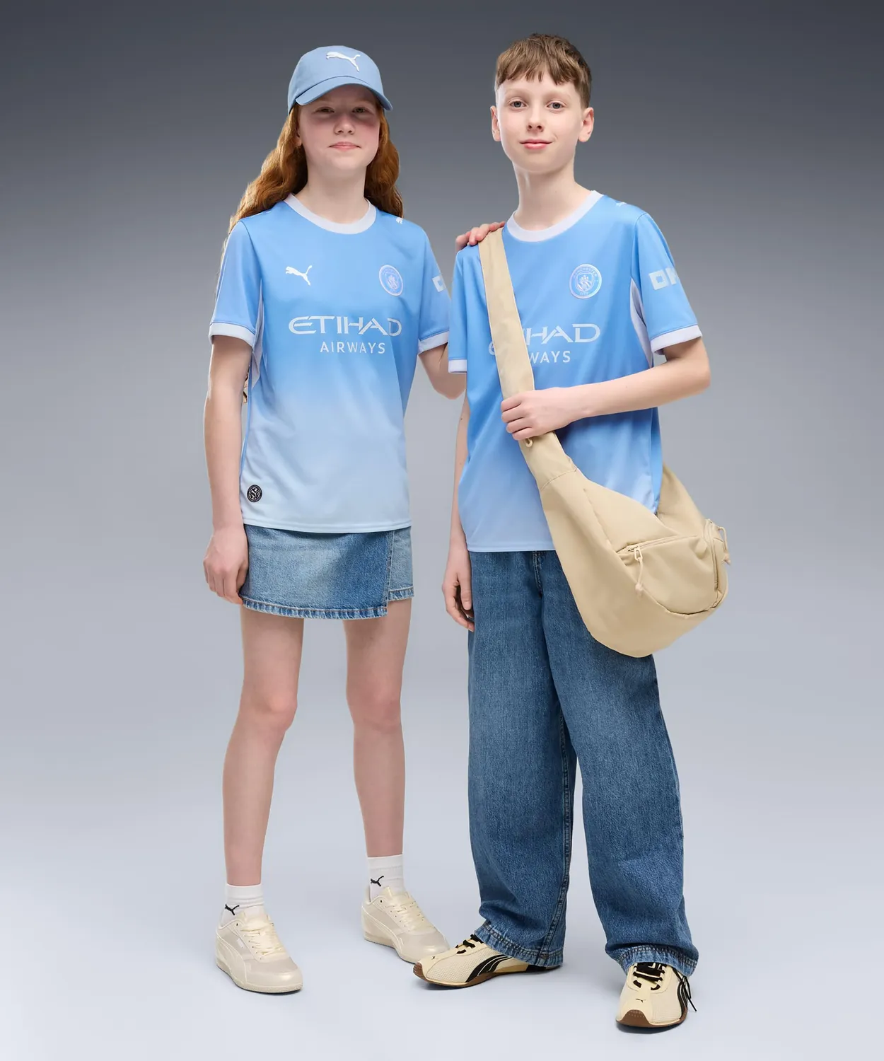 Puma Manchester City Replica Jr maglia ragazzo gara 26/27