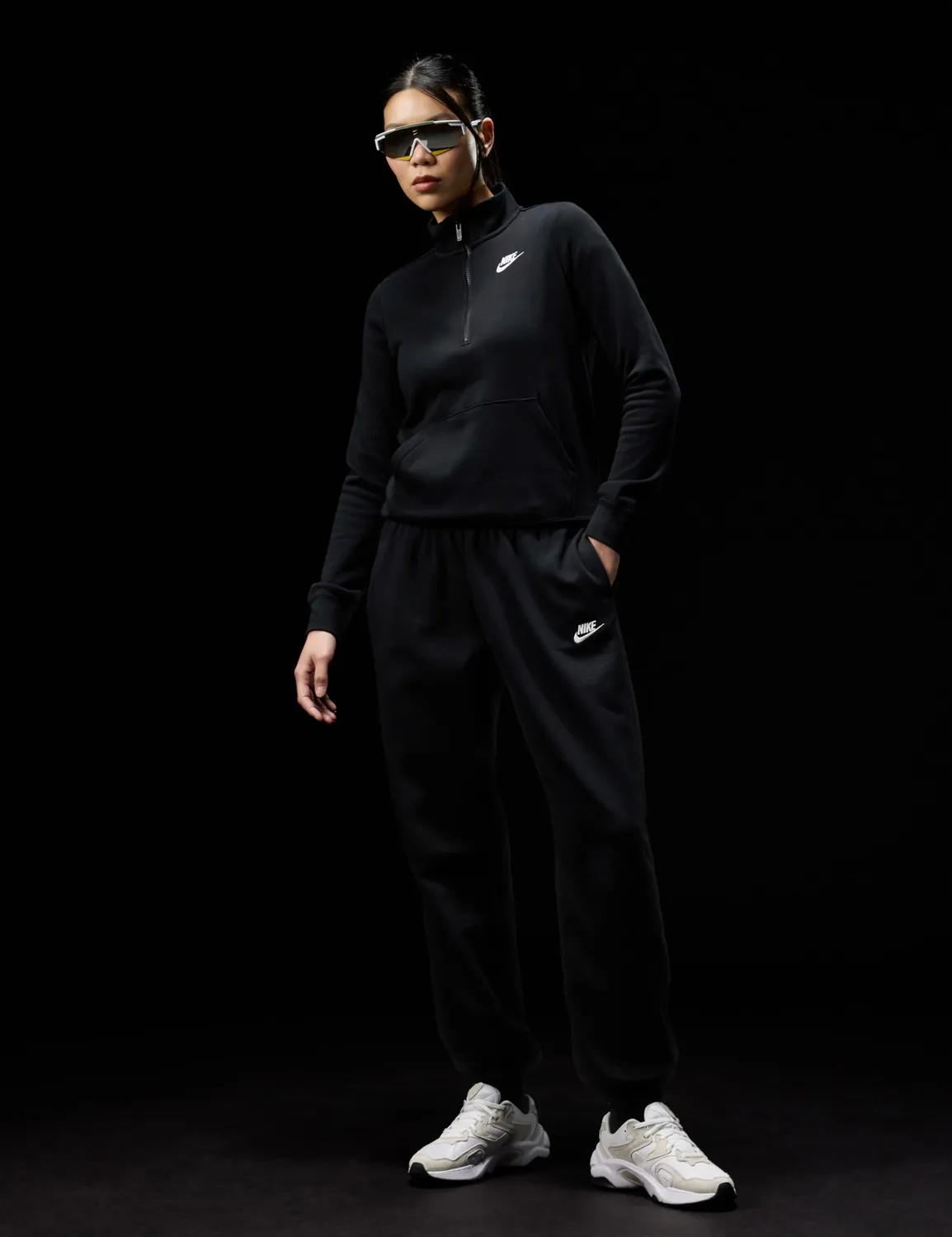 Nike Phoenix Fleece pantaloni tuta donna pile cotone