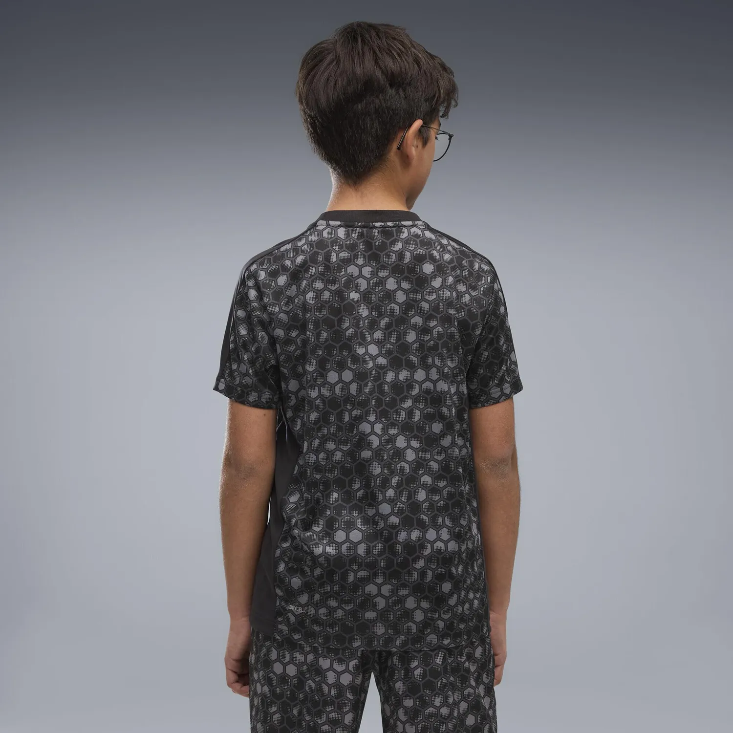 Puma Tad Ess Aop Poly Tee B t-shirt bambino poliestere
