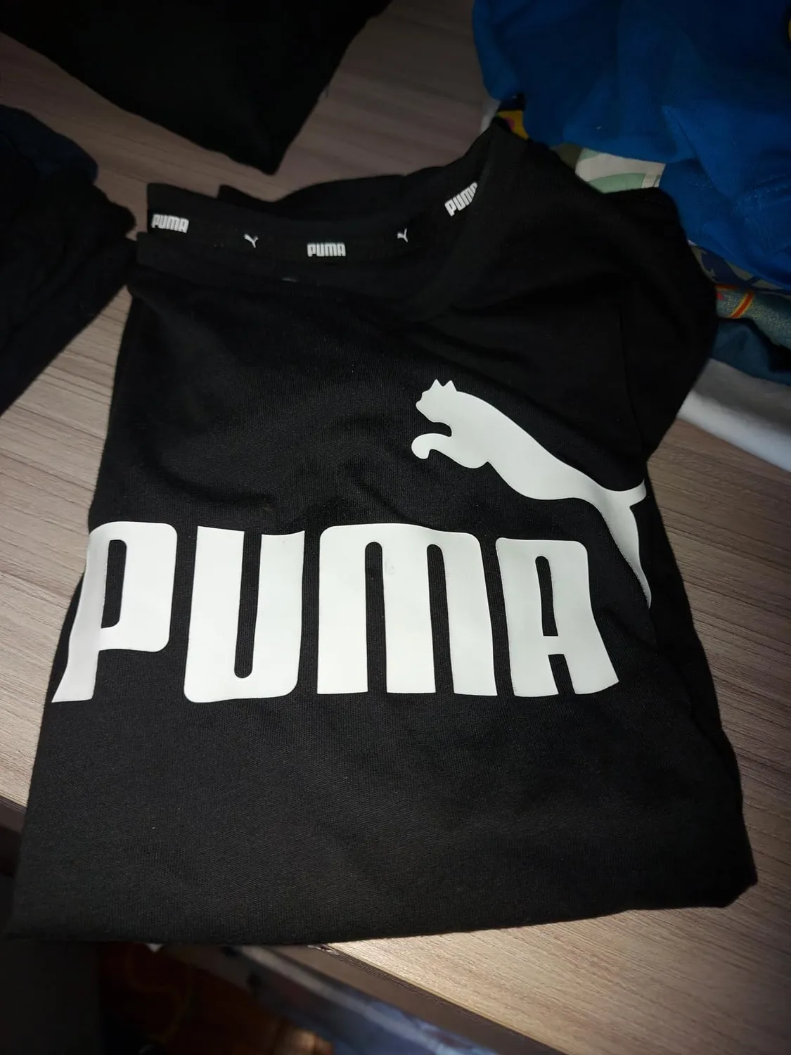 Puma Ess No. 1 Logo Tee t-shirt ragazzi cotone logo grande