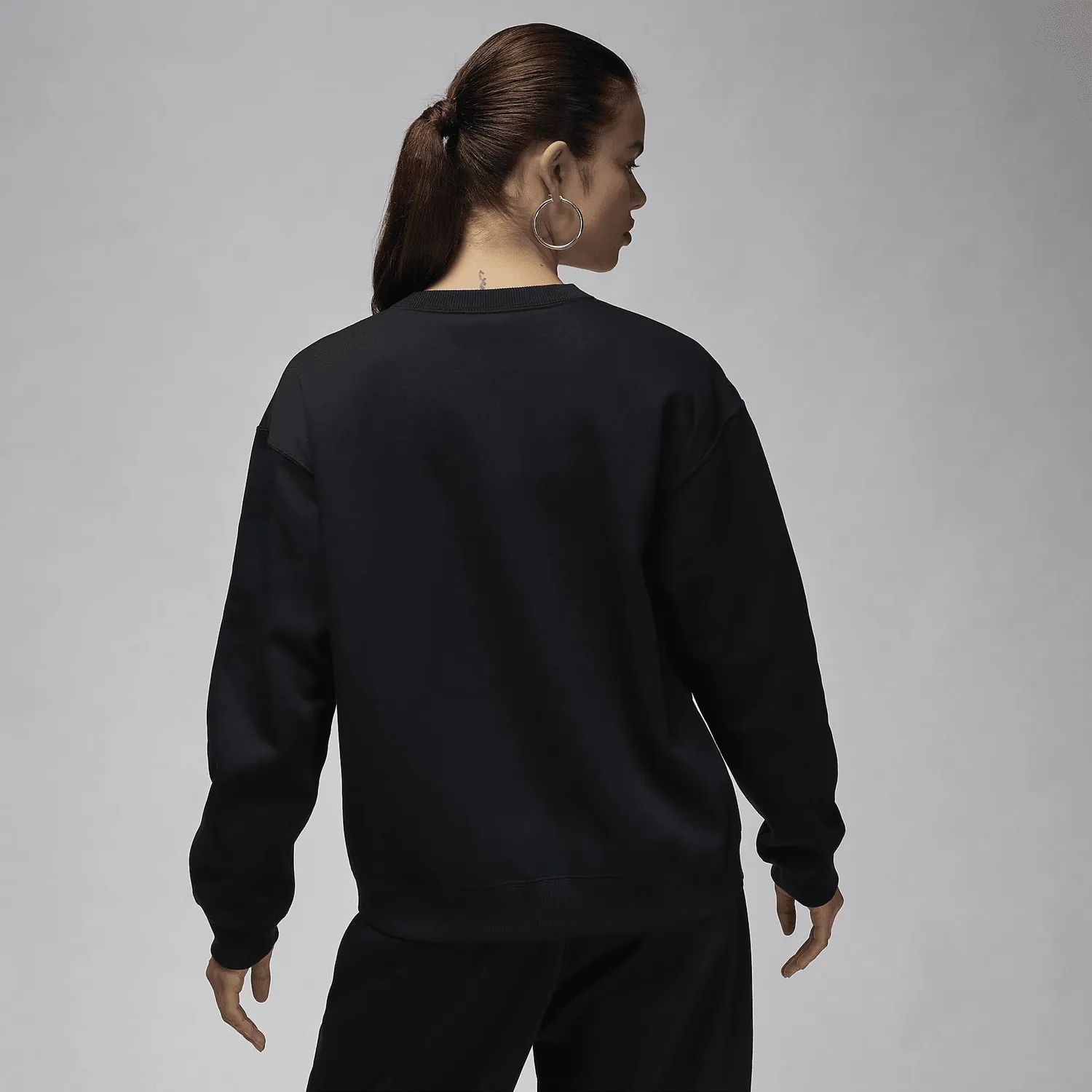 Jordan Brooklyn Fleece felpa donna XS nero