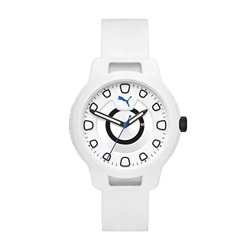 Puma P5009 orologio analogico bianco cinturino striscia