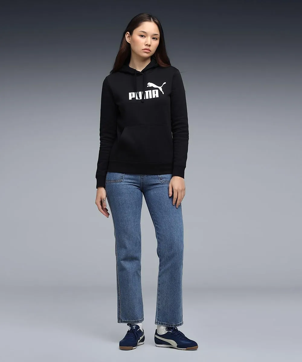 Puma Ess No.1 Logo Hoodie Felpa Cappuccio Unisex Cotone