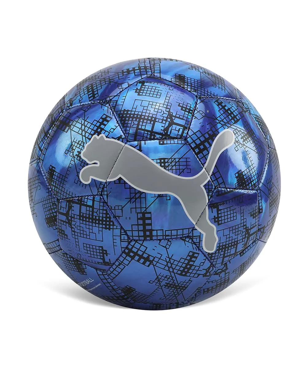 Puma Cup Graphic pallone calcio blu misura 5 olografico