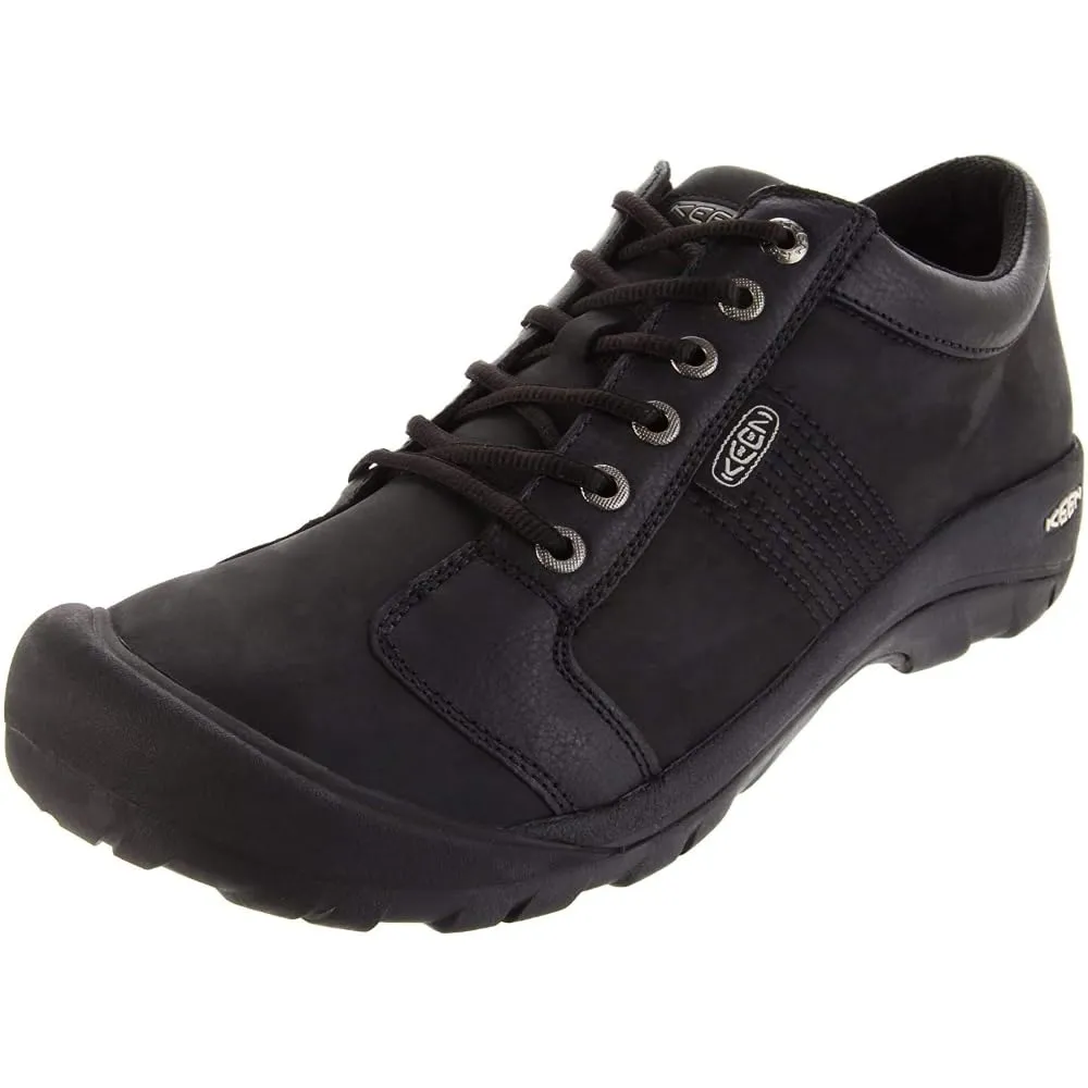 Keen Austin oxford uomo cioccolato marrone in pelle idrorepellente