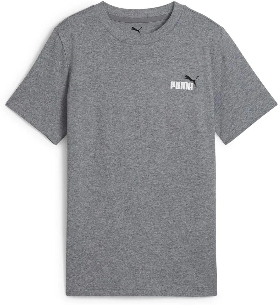 Puma Ess 2 Color Small N.1 Logo Tee Maglietta Bimbo 116 Bianca
