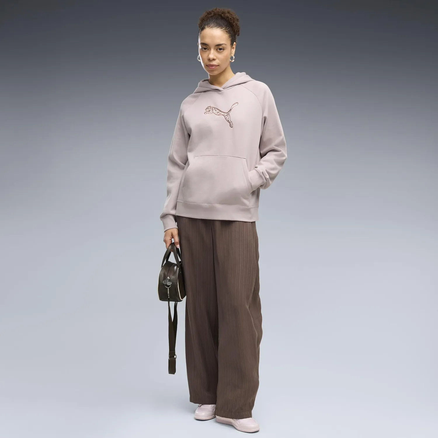 PUMA Essentials Sequins Felpa Cappuccio Donna paillettes