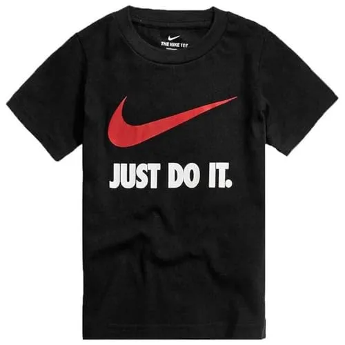 Nike B NSW Tee JDI Hybrid maglietta 4-5 anni nera
