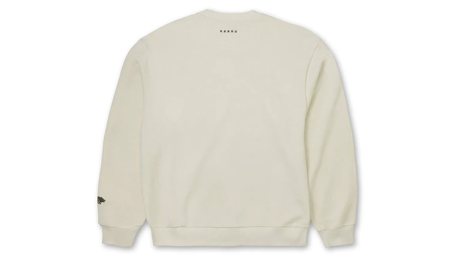 Karhu Flower Logo Sweatshirt felpa Icicle Tea cotone