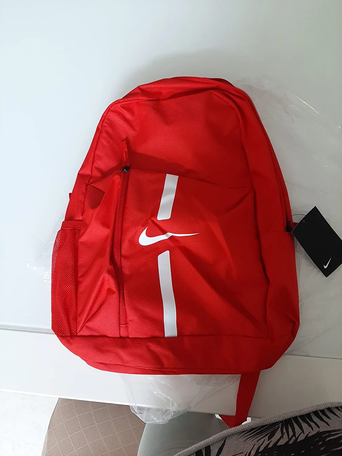 Nike Academy Team zaino bambino rosso University Red