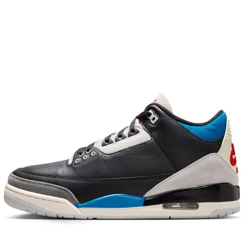Nike Air Jordan 3 Retro OG sneakers nero rosso 42 EU
