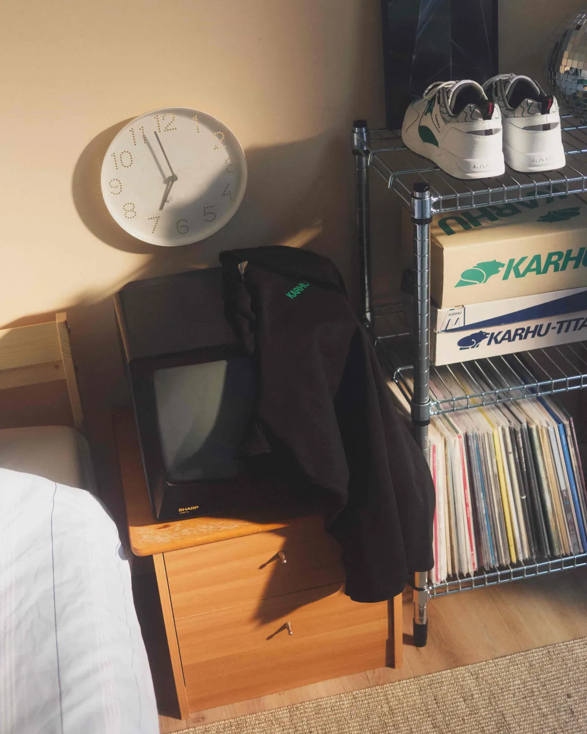 Karhu Fusion OG maglietta Black Ultramarine Green cotone