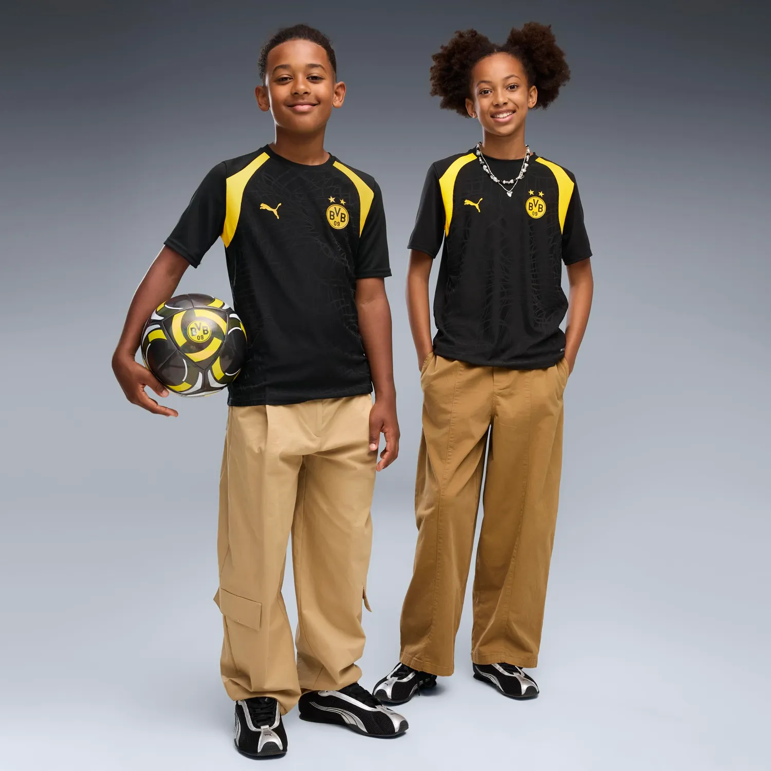 Puma Borussia Dortmund Training Jr 26/27 maglia bimbo