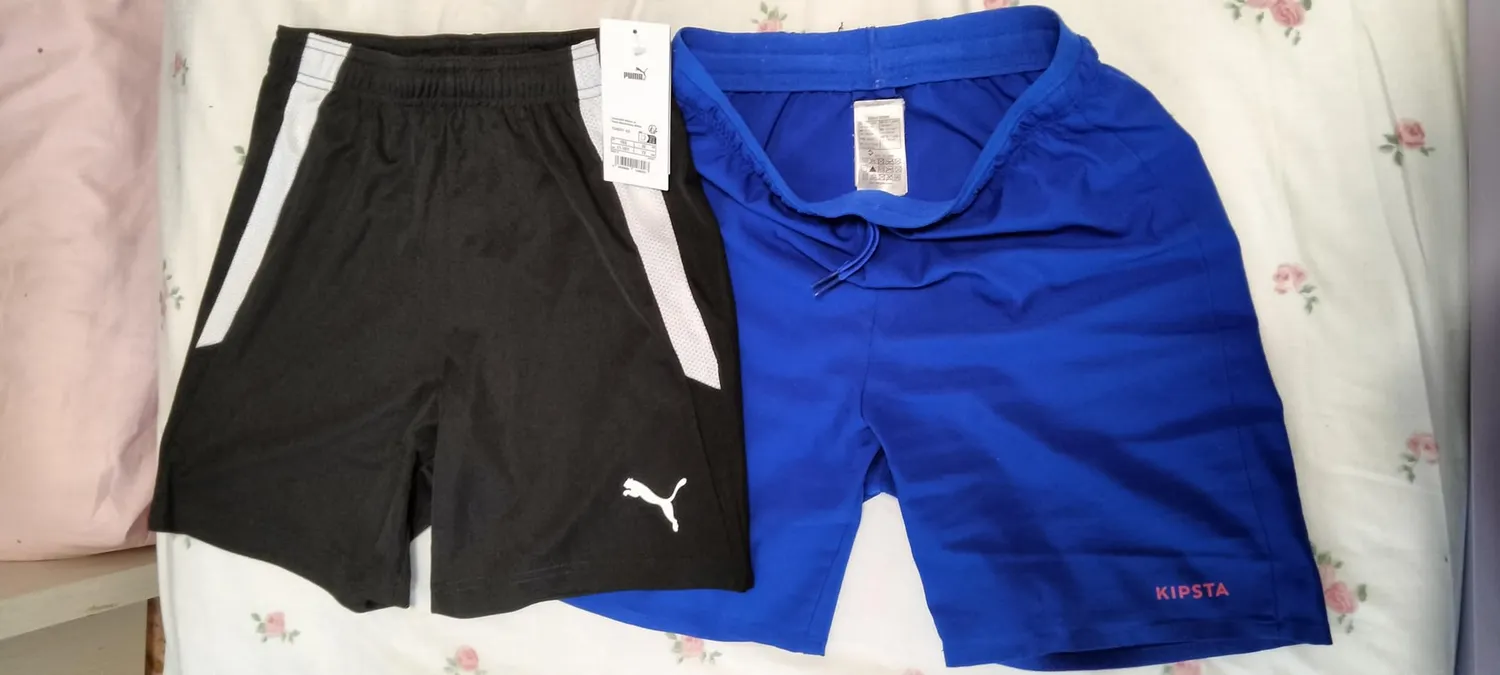 Puma Teamliga pantaloncini calcio bimbo neri