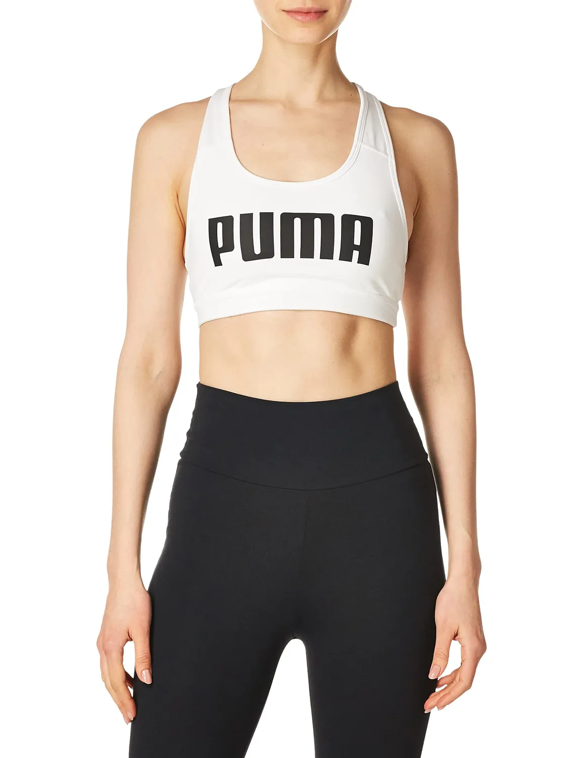 Puma 4Keeps Mid Impact reggiseno sportivo multicolore