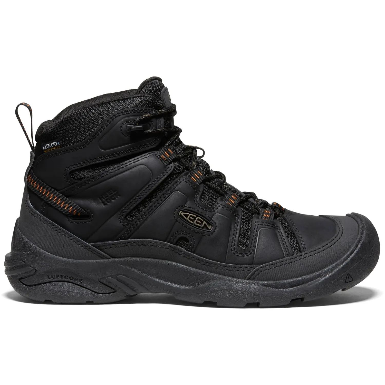 KEEN Circadia Mid Waterproof Wide scarponi Bison Brindle