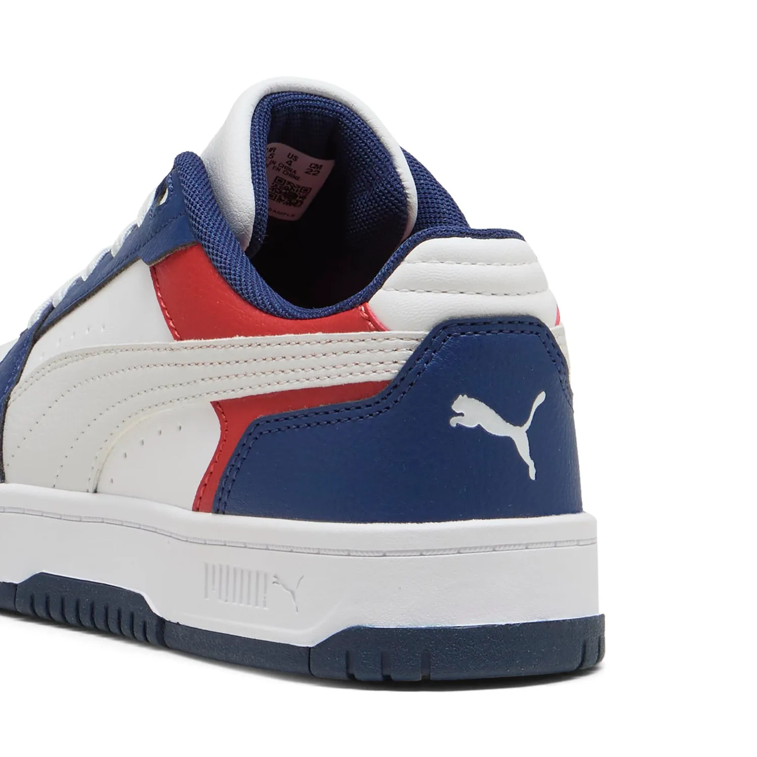 Puma Rebound Slam Lo Jr sneakers junior bianco