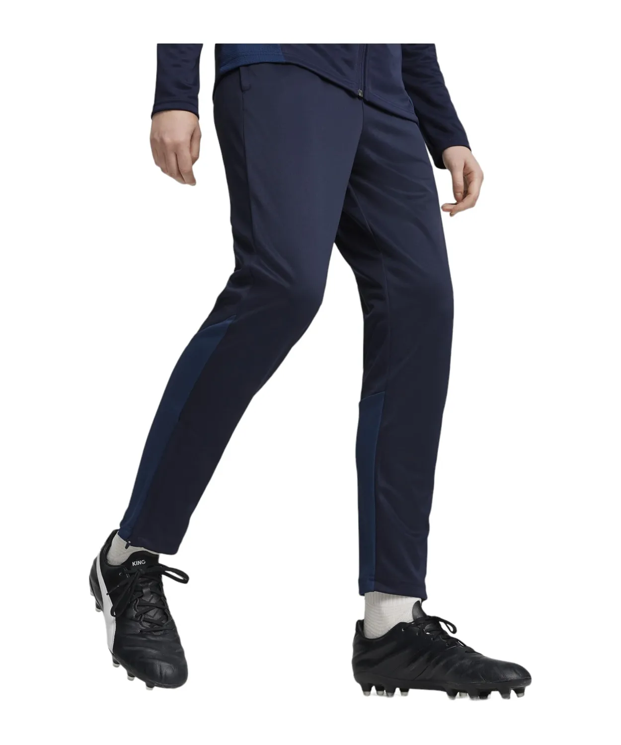 PUMA Essentials Logo Sweatpants pantaloni tuta donna navy-blu