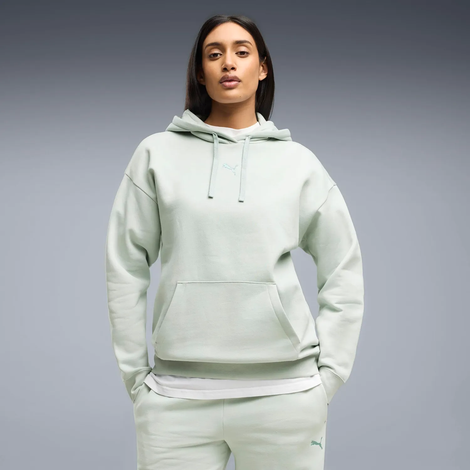 PUMA Essentials Felpa Cappuccio Donna XL Pile